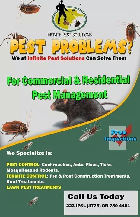 Infinitepests's tweet image. Got Pest???
