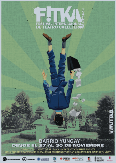 IgnacioAchurra's tweet photo. Mañana comienza el #Fitka, Festival Internacional de Teatro Callejero. Info http://t.co/X2uEaBaX9y, no se lo pierdan! http://t.co/C8rTH94Mii
