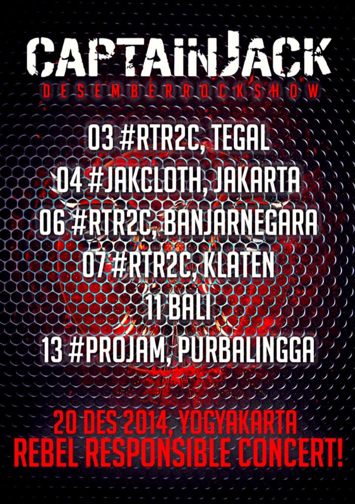 captainjackband's tweet photo. Buat yg berada di kota terdekat silahkan merapat dan mendekat. INFO LENGKAP MENYUSUL! http://t.co/QUoAOqeiGX
