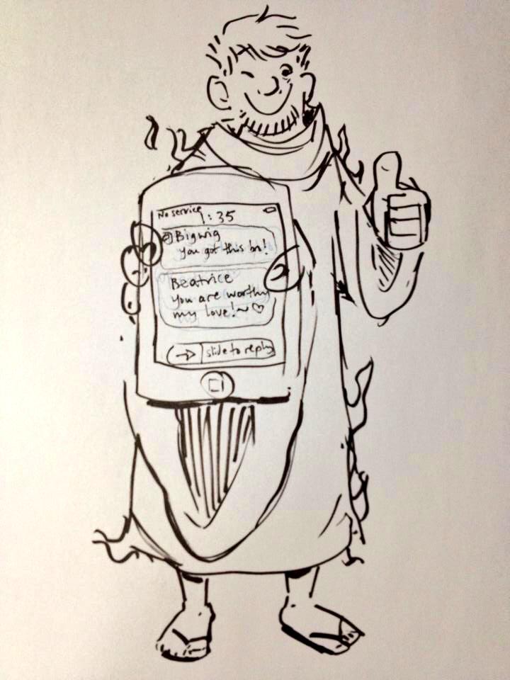 From the brilliantly creative mind of my former student <a href="/lanibirdtweets/">ilana steinberg</a> who clearly appreciates this absurd endeavour