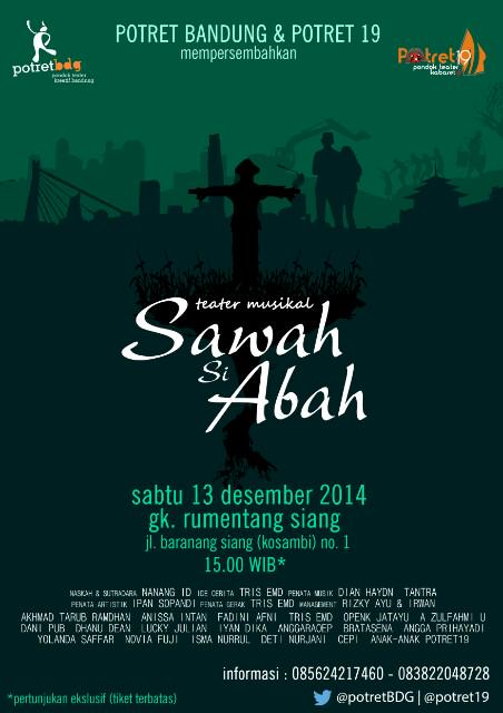 Ayo ayoo siapa yg belum beli tiket #SawahSiAbah ???