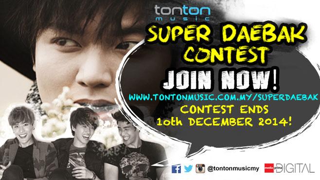 tontonmusicmy's tweet photo. Win ALL-EXPENSES paid trip to watch Royal Pirates &amp; Lee Min Ho LIVE! http://t.co/mcDcjb7xnL #SuperDaebak #TontonMusic http://t.co/13n5B7UWw9