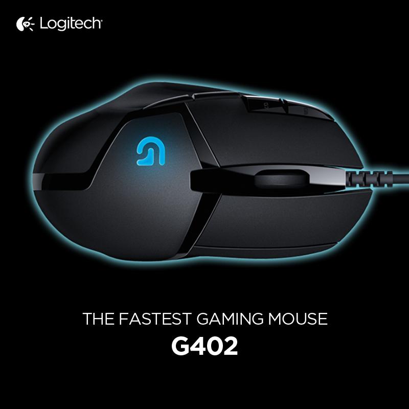 India_Logitech's tweet image. We doubt there’s a gaming device faster than the #LogitechG402!