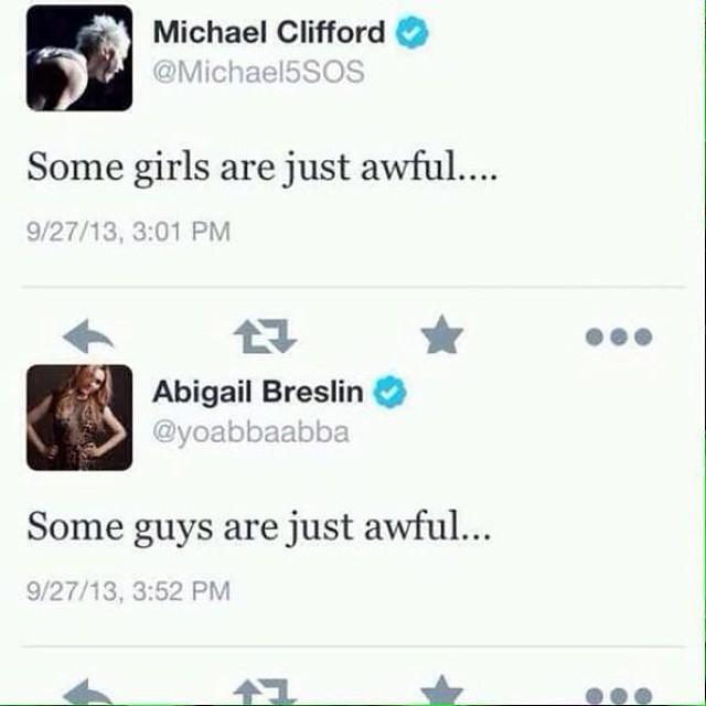 calramelhood's tweet photo. Maybe "some girls/guys are just awful" can be our always😂 #AbigailYouTried http://t.co/k8F9wFQI2a