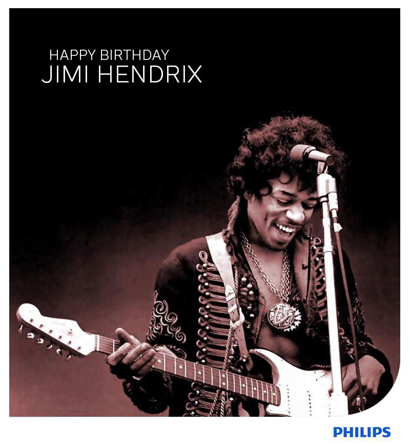 Wishing legendary Jimi Hendrix a very Happy Birthday. In honor of his music, we will be posting few facts about him 