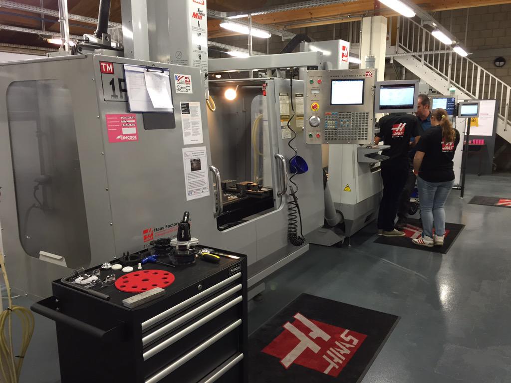 Opening van het eerste Haas Technical Education Center in Limburg <a href="/PSSBilzen/">PSSBilzen</a> lid van @consortiumbo complimenten! ”