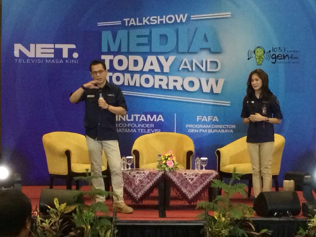 ainundiy's tweet photo. ๐#MDP3NET "@netmediatama: Siapa yg hari ini sdg mengikuti Talk Show @wishnutama di Surabaya? http://t.co/R8OOMiv5y2" http://t.co/esoEVv91P3
