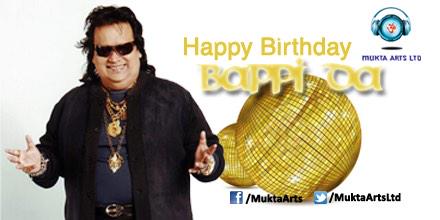 Happy Birthday to evergreen Musician Bappi Lahiri. 