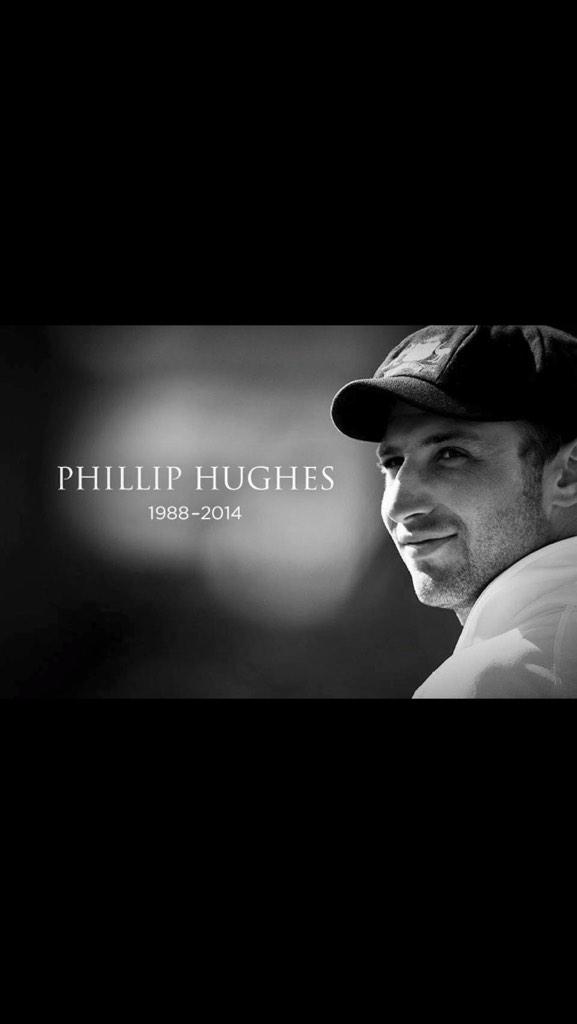 DjMarkham91's tweet photo. A very sad day in Australian sport today the lose of a young talent and a great cricketer R.I.P Phillip Hughes http://t.co/dJUctyr5cP