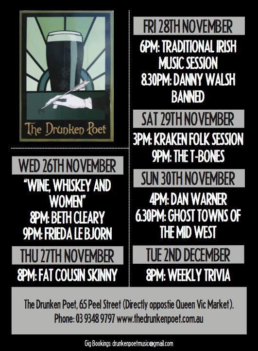 This week at The Poet!! #livemusic
