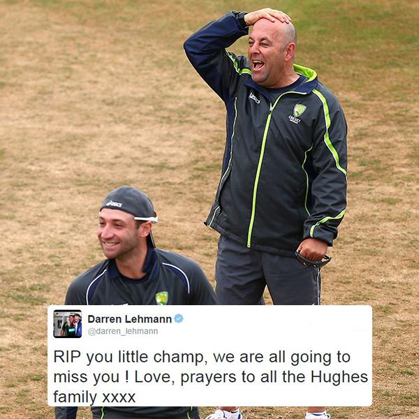 cricketcomau's tweet photo. Moving tributes for Phillip Hughes from the #CricketFamily. We'll continue to update here: http://t.co/GfjIkw53bD http://t.co/HF3AUHiPaC