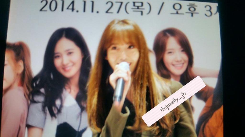 [PIC][27-11-2014]SNSD xuất hiện tại buổi fansign cho "LOTTE MALL" vào chiều nay B3btBz4CEAAiYcN