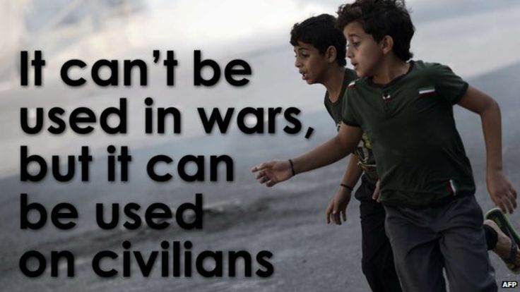 Tear gas facts: it is banned in war but can be used to control protests. bbc.in/1yeoh5N #FergusonDecision