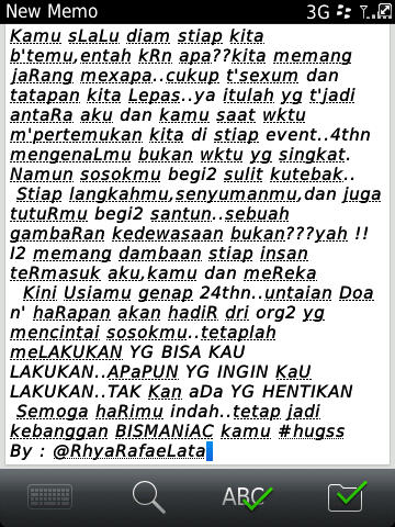 GoResan mimin nih buat <a href="/bismakarisma/">BISMA KARISMA</a> ..simple aja sih..the best foR u mang #hugs