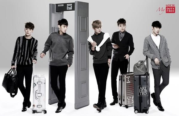 SMent_EXO's tweet photo. 141127 EXO for Lotte Duty Free Shop - EXO-M http://t.co/hwNvwXySmu