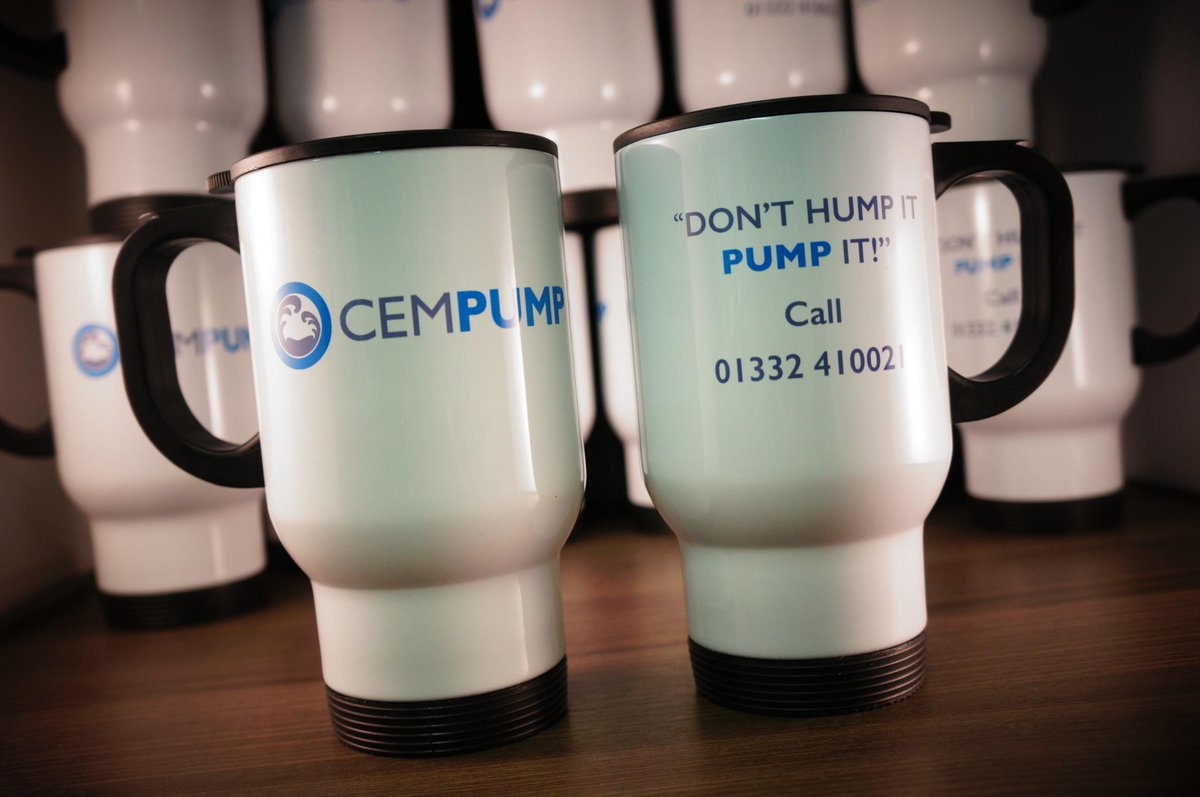HandfordMason's tweet photo. .@Cempump your new #coffee travel mugs are now ready #donthumpitpumpit http://t.co/PZdgz3Eg3w