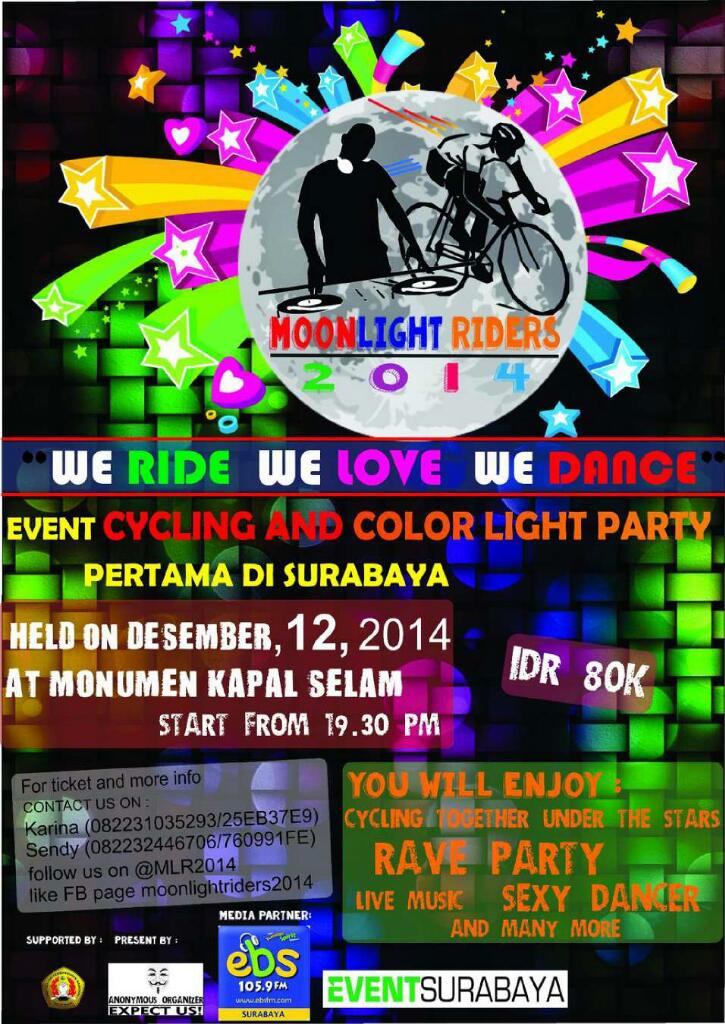 ngobrolUPNJATIM's tweet photo. Pengen sepedaan bareng temen-temen kamu dan ikutan party yang seru abis, buruan deh ikutan @MLR2014 ticket di @EBSFM http://t.co/5Zwsne0sGM