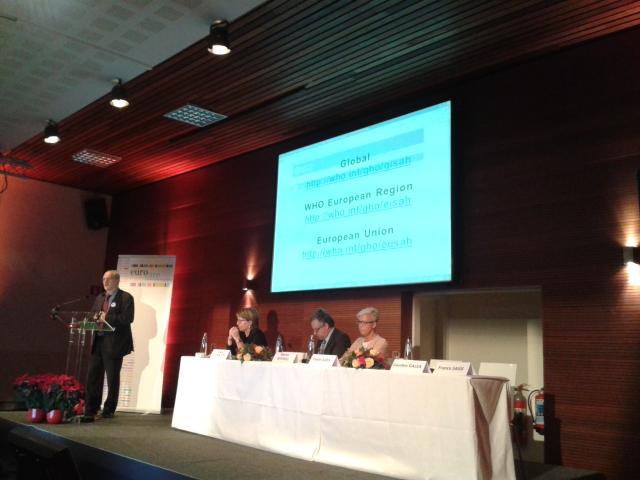 EU_ZMK's tweet photo. #6eapc @gauden "#Alcohol not only a #health but economic &amp; #social problem.Denormalisation of alcohol use is needed" http://t.co/GBpQjL4FcR