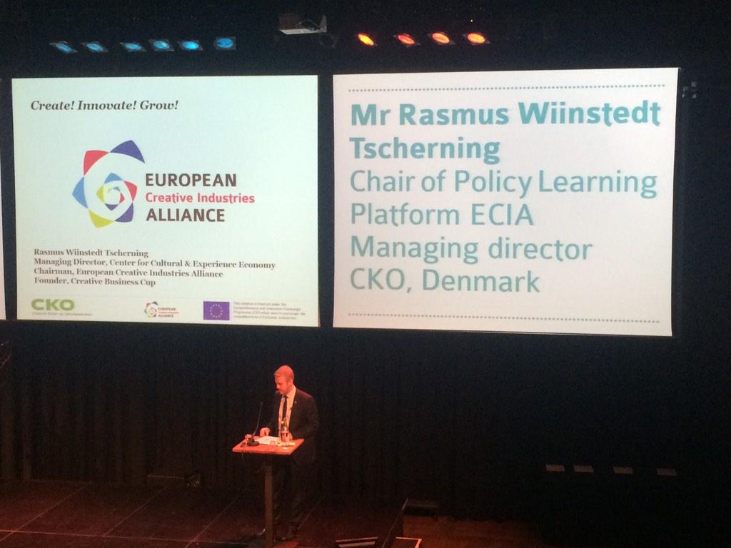 followECIA's tweet image. ECIA chairman @raratsch presents the policy recommendations of the Final Report. #ECIA2014