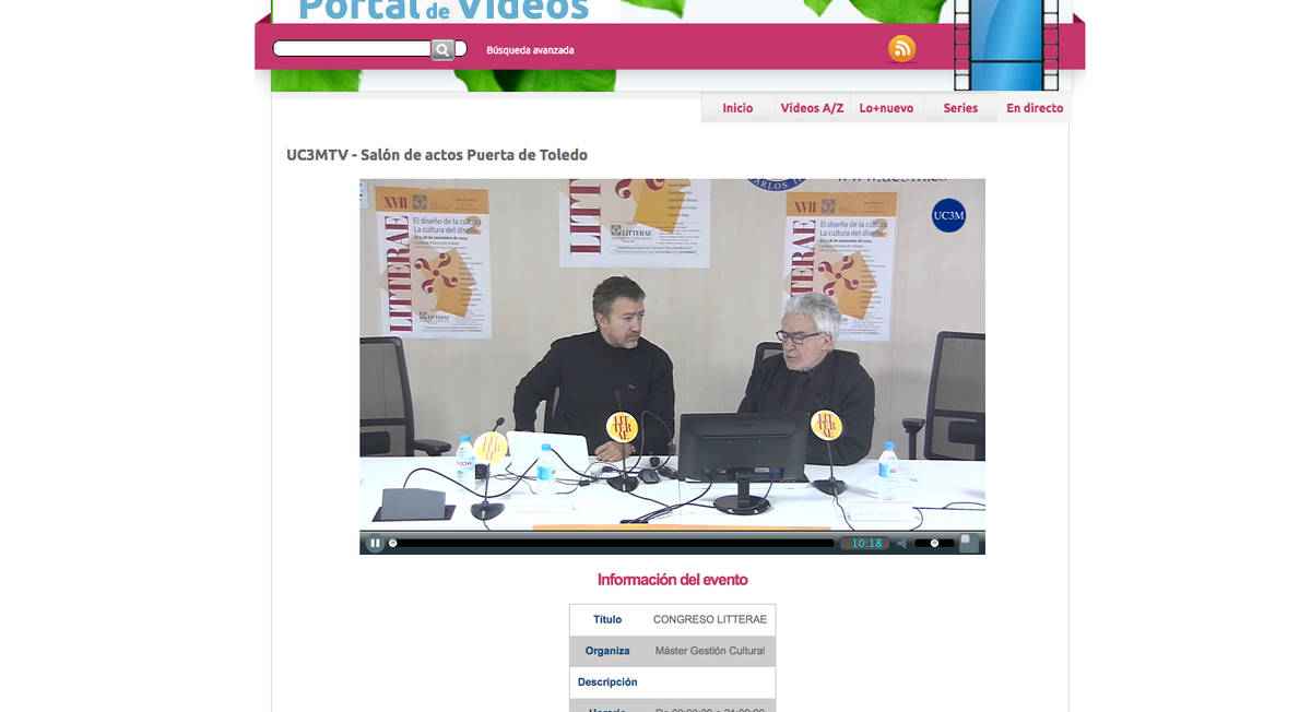 mixtolobo_'s tweet photo. Cruz Novillo en @Litterae_  #LitteraeXVII ¡Hay streaming y funciona estupendamente! http://t.co/HlkEd44Vw6