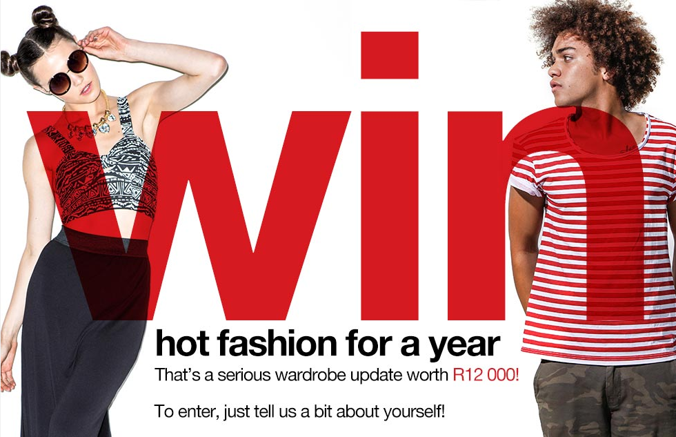 WIN! Fashion for a year worth R12 000 up for grabs with <a href="/MRPFashion/">Mr Price</a> check out bit.ly/1y4k0UX