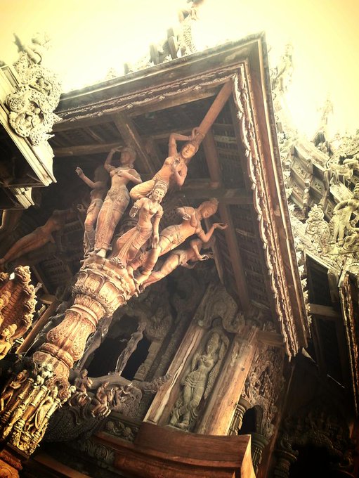 The Sanctuary of truth ... #Thailand #pattaya http://t.co/nDxkOoxG8i<a href="/tag/thailand"class="tags">#Thailand</a><a href="/tag/pattaya"class="tags">#pattaya</a>