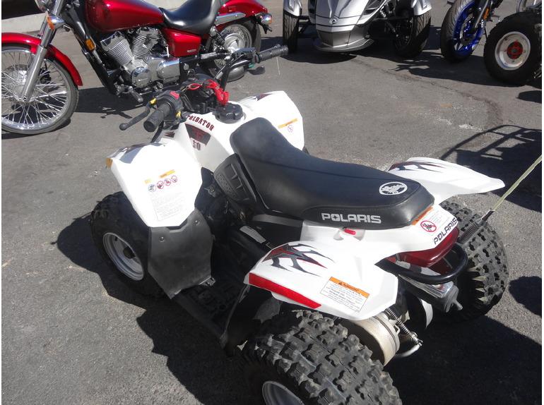 AtvJunction's tweet photo. Browse Used 2006 #Polaris Predator 50 #Four_Wheeler_ATV for sale in Chandler, AZ, USA @ http://t.co/hd4p3x2BgN http://t.co/vXbw5BTQjW