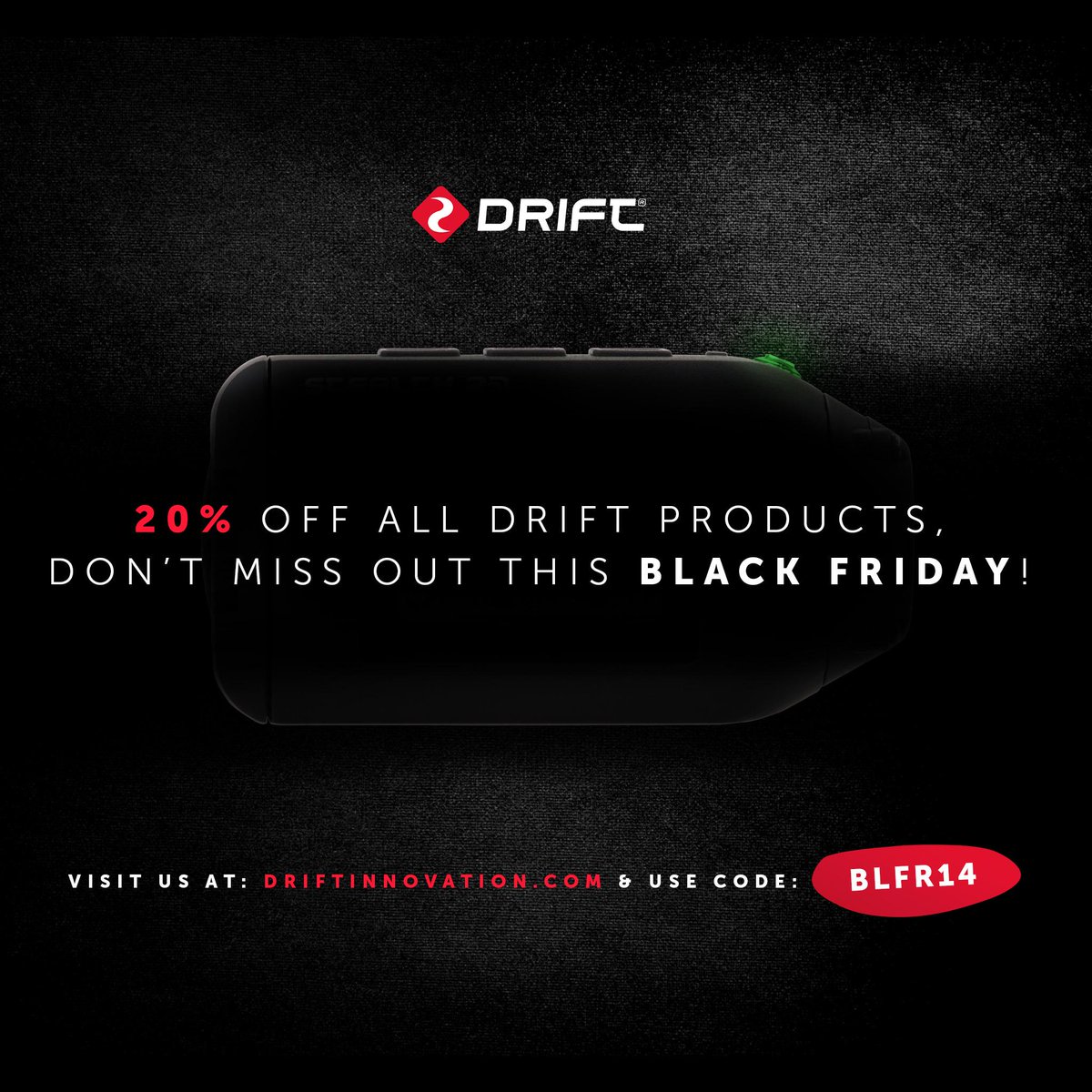 DriftInnovation's tweet photo. We have something just for our fans &amp; followers! #BlackFriday #holidayshopping #PerfectGift #SmallCameraBigWorld http://t.co/NAWT7oVFk0