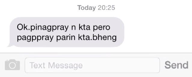 charmeasrivera's tweet image. Thank you Boss for this message. 😂😚 #STRONGWORD #blessed