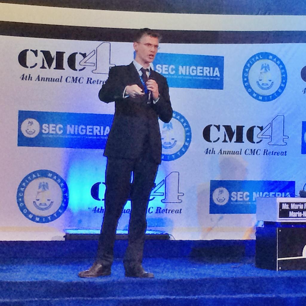 EmergingCrowd's tweet photo. @RencapMan #Nigeria is going to be a diversified economy. "There is no choice." #fastestbillion #frontiermarkets http://t.co/54l7Z8lzIj