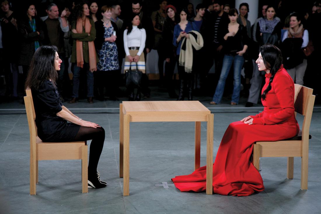 Happy Birthday to artist Marina Abramovic who was in 1946. 