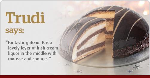 Iceland Foods Our Irish Cream Dome Gateau Is Scrummy Don T Believe Us Here S What One Of Our Customers Thought Http T Co Yzt8szuryy