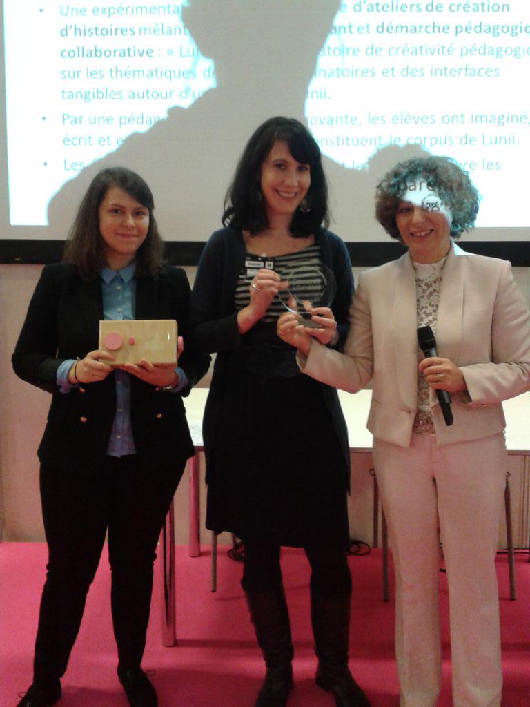educatechexpo's tweet photo. Le Gd Prix Villes/Mairie revient à Grand Paris Seine Ouest pour Luniilab #trophees #techologieseduc #educatectice http://t.co/2VMHQqZIBa