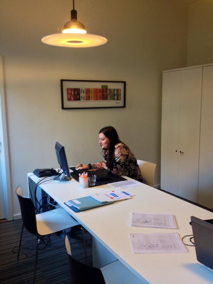 Laatste dag van <a href="/LauraBoterberg/">Laura Boterberg</a>! Veel succes met je toekomst. Het gaat hier stilletjes zijn zonder jou #StageBijOrpsy