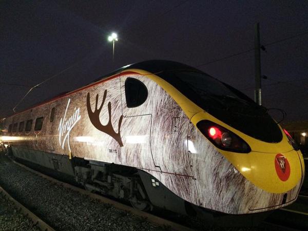 ProRail's tweet photo. Amazing! #Traindeer @VirginTrains http://t.co/7PgT4oQqxb