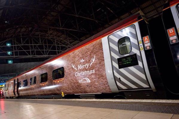 ProRail's tweet photo. Amazing! #Traindeer @VirginTrains http://t.co/7PgT4oQqxb