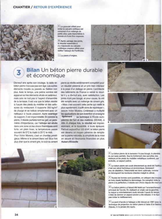 EEAM_Albi's tweet photo. Sol en béton pierre réalisé par Victor MORENO, maçon et formateur à l'EEAM, les Cahiers du bâtiment, octobre 2014 http://t.co/WR6hBEPDuL