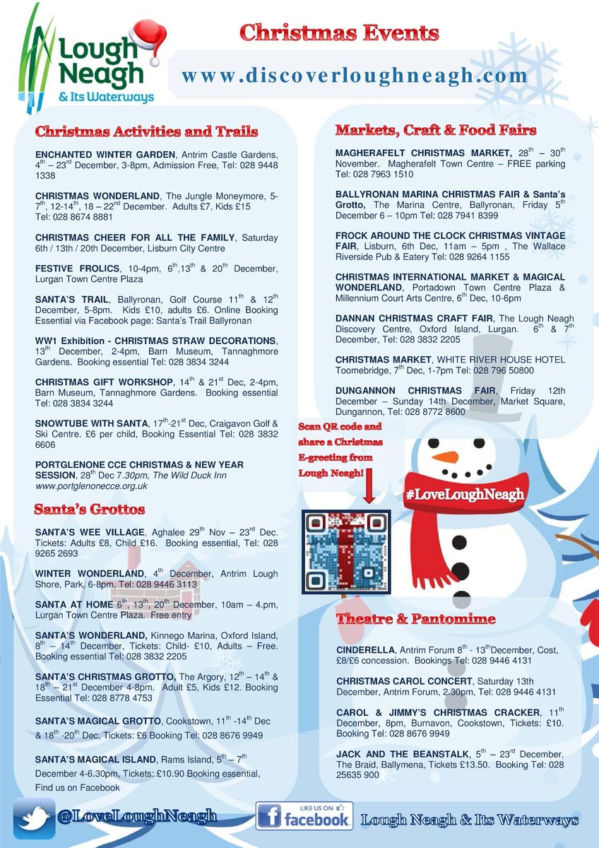 #christmas #events #loveloughneagh #festivefun <a href="/whatsonNI/">whatsonNI.com</a> <a href="/DiscoverNI/">Northern Ireland</a> <a href="/magherafeltdc/">Magherafelt District</a> @visit_cookstown <a href="/VisitLisburn/">Visit Lisburn Castlereagh</a>