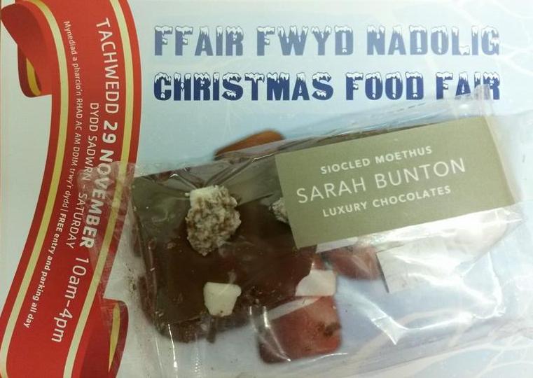 Just testing the stock for Saturday's Christmas Food Fair... ahem... We can confirm it is excellent. <a href="/sbuntonchocs/">SarahBuntonChocolate</a>