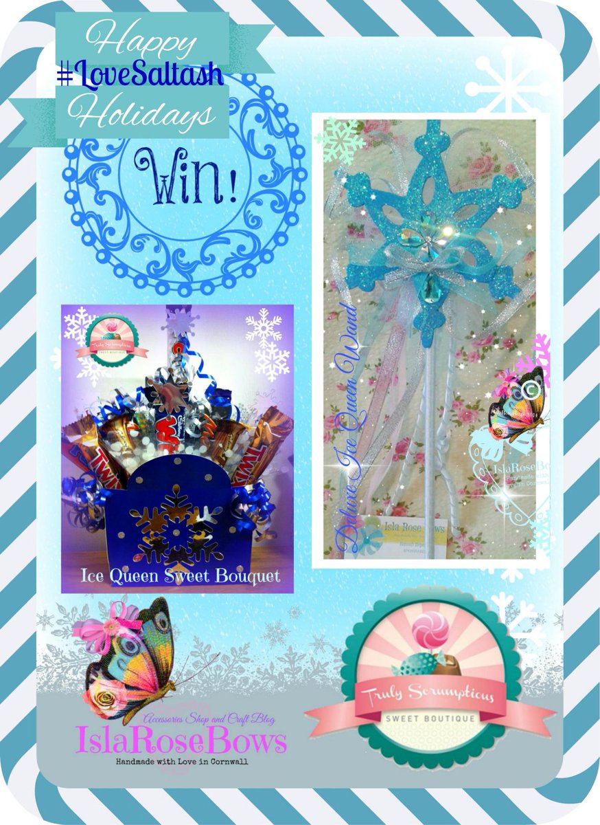 Teamed up with <a href="/Wonkatastic/">Truly Scrumptious</a> for #LoveSaltash fantastic giveaway! FB page to enter &amp; T&amp;C's facebook.com/IslaRoseBows