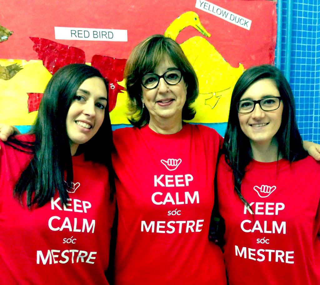 MarinaREnglish's tweet photo. Feliç Dia del Mestre! Have a Nice Teachers Day! #keepcalmteachon http://t.co/luPrkbyv06