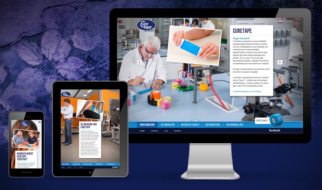 Did you already checked our new website? curetape.com