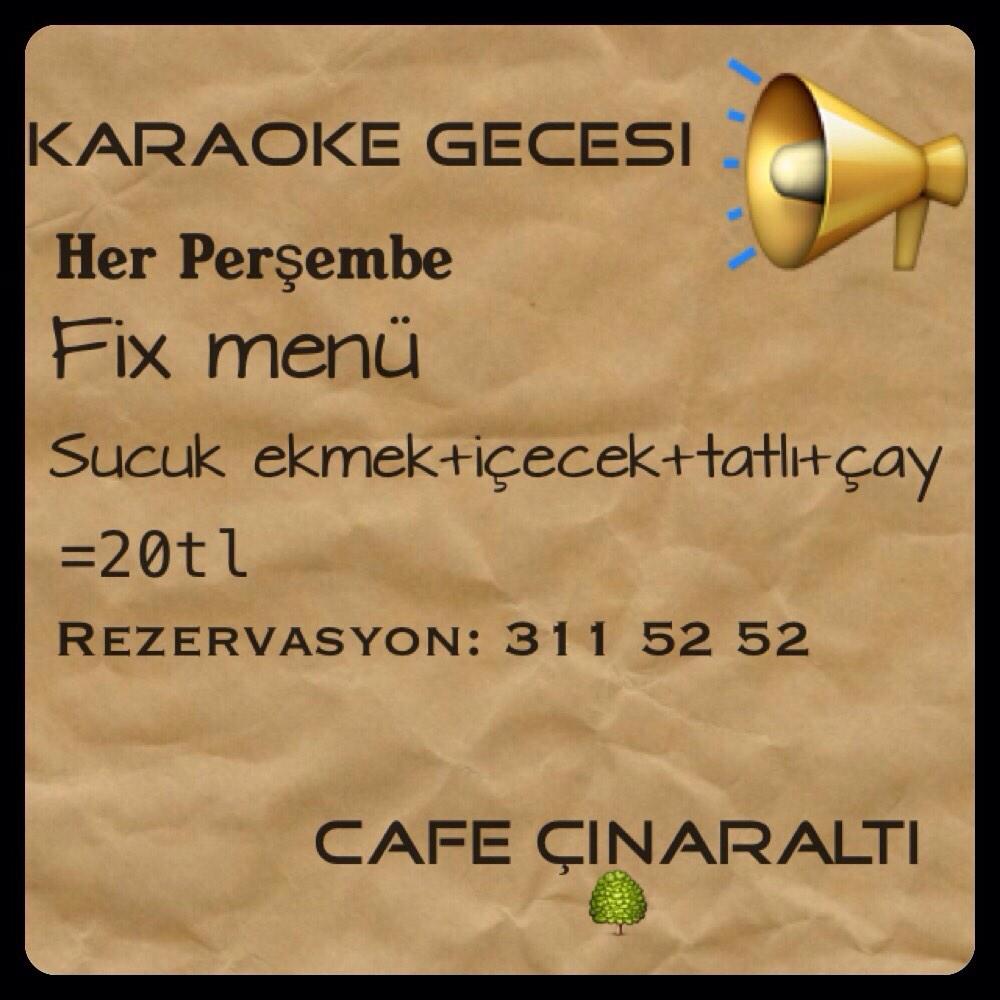 CafeCinaralti's tweet photo. Sucuk ekmek günümüze davetlisiniz..🍴🍣🍹🍟 http://t.co/MTyaUtBLFN