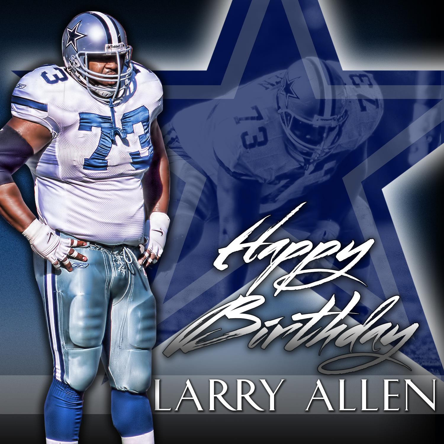   Happy Birthday to Larry Allen! 