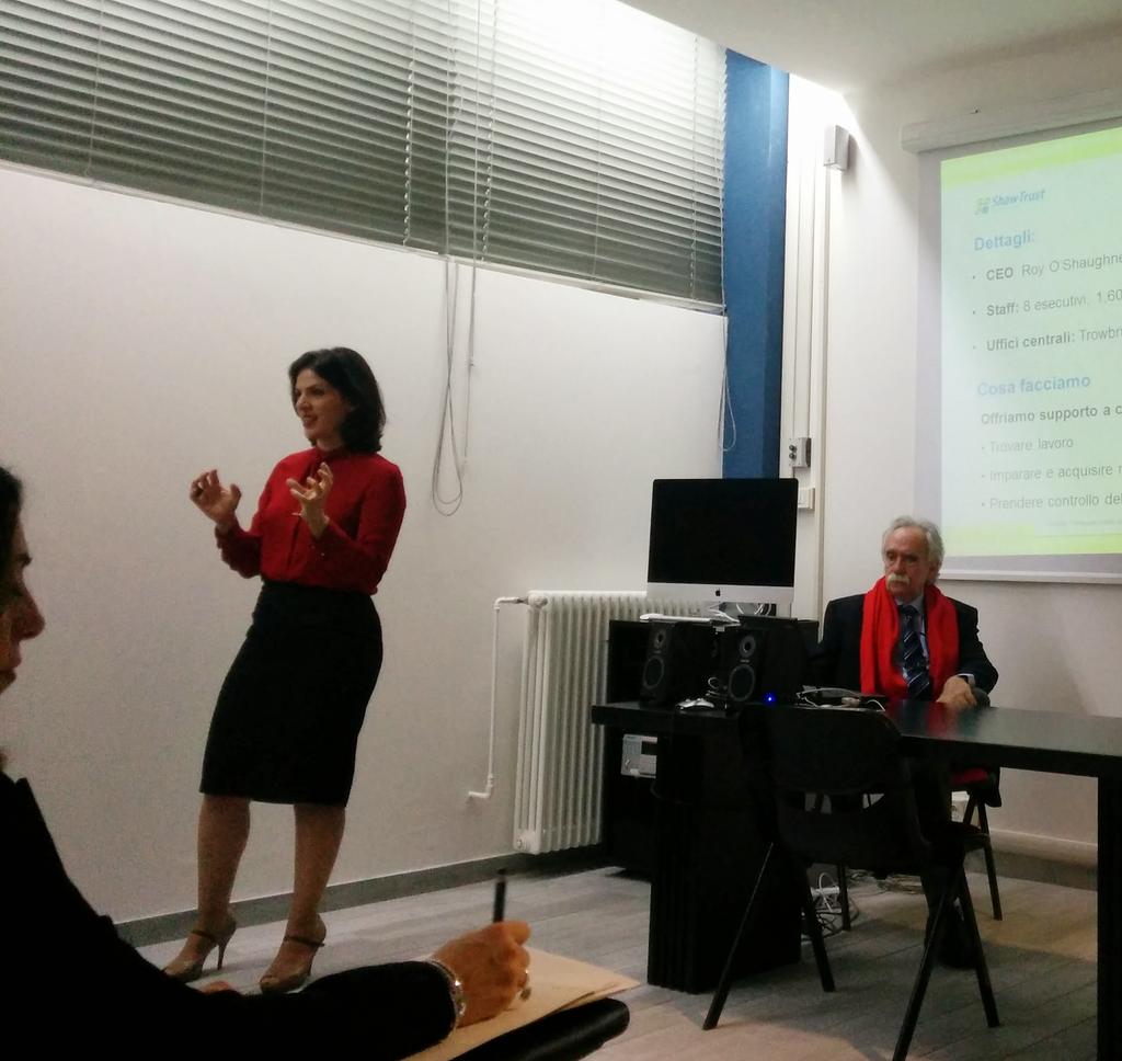 wideaware's tweet photo. Today's presentation on best practice #disability #inclusion featuring @ShawTrust + @ShawTrusta11y @ #Handimatica2014 http://t.co/eMyTrdk6m2