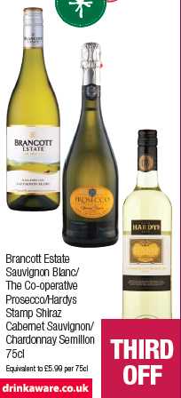 mycoopharrison's tweet image. #Thirdoff selected #wines in store now! Check out @we_like_wine for #offers,reviews &amp;amp; more!  #Wirksworth