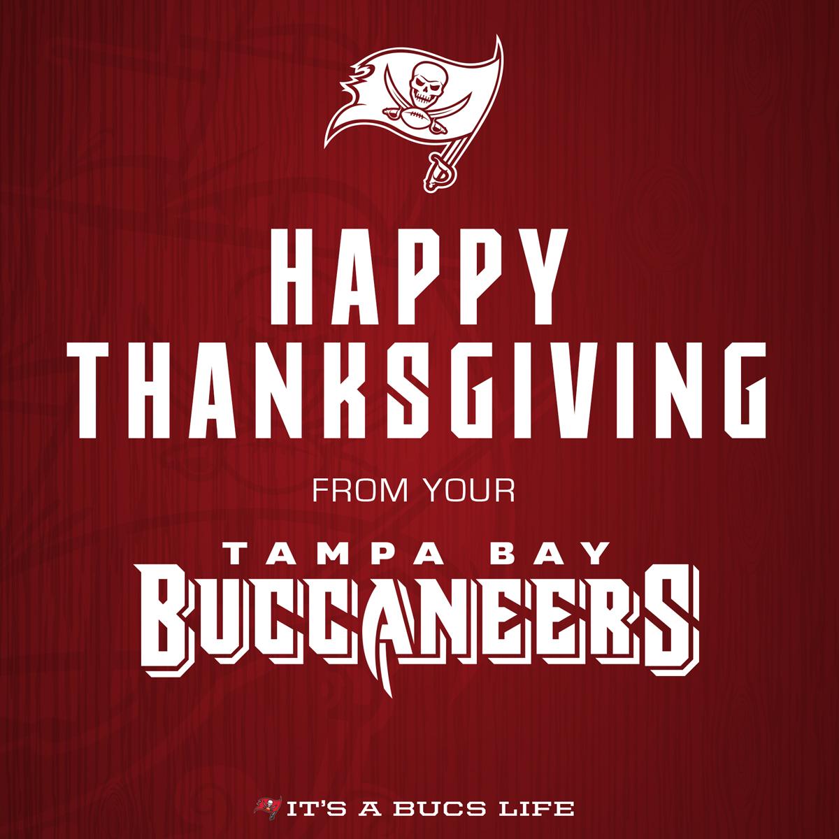 tampa bay buccaneers thanksgiving game