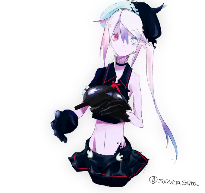 駆逐棲姫のtwitterイラスト検索結果