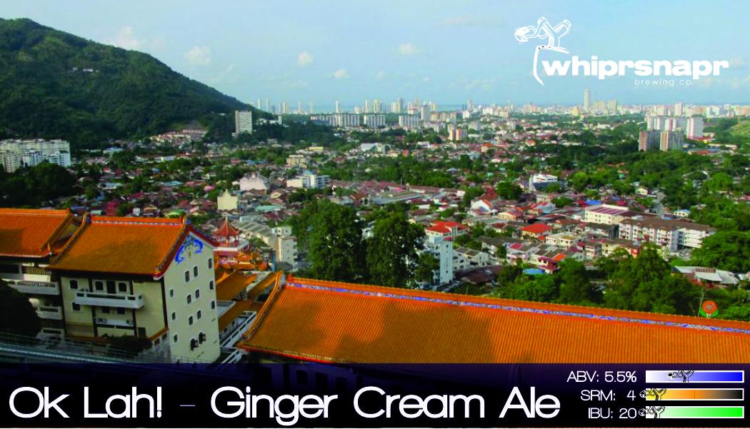 RT <a href="/whiprsnaprbrew/">whiprsnapr brewingco</a>: New Ginger cream ale 'Ok Lah!'
Based on trips to Malaysia, Singapore and China!
Open @ 4
#613beer