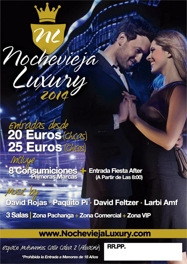 ¡Ya tenemos Cartel Oficial! Y también estrenamos Página Web NocheviejaLuxury.com